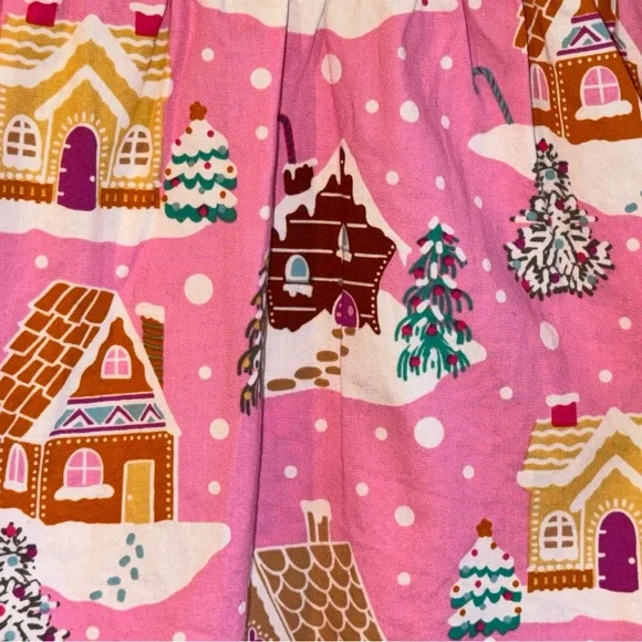 Matilda Jane Gingerbread House Christmas Ruffle Dress Festive and colorful 18 mo - Picture 11 of 16